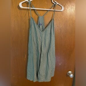 Pull & Bear light green romper